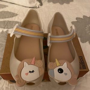Mini Melissa Unicorn shoes (size 11) BRAND NEW
